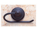 JVJ 22205 Highland Series Dark Oil Rubbed Bronze Finish Euro Paper Holder C/S, Composition Zamac