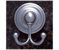 JVJ 22307 Highland Series Satin Nickel Finish Robe Hook C/S, Composition Zamac