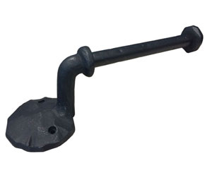 JVJ 22502 Primitive Series Antique Bronze Paper Holder E/S, Composition Zamac