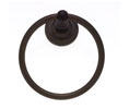 JVJ 23306 Highland Series Old World Bronze Finish Towel Ring C/S, Composition Zamac