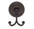 JVJ 23307 Highland Series Old World Bronze Finish Robe Hook C/S, Composition Zamac
