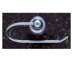 JVJ 23805 Liberty Series Chrome Finish Euro Paper Holder C/S, Composition Solid Brass