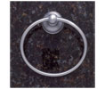 JVJ 24006 Liberty Series Satin Nickel Finish Towel Ring C/S, Composition Solid Brass