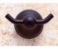 JVJ 24107 Liberty Series Oil Rubbed Bronze Finish Robe Hook C/S, Composition Solid Brass