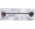 JVJ 24424 Paramount Series Old World Bronze Finish 24” Towel Bar Set C/S, Composition Solid Brass