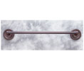 JVJ 24724 Prestige Series Old World Bronze Finish 24” Towel Bar Set C/S, Composition Solid Brass