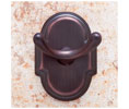 JVJ 25107 Chateau Series Old World Bronze Finish Double Robe Hook C/S, Composition Solid Brass