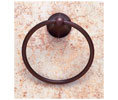 JVJ 25306 Prism Series Old World Bronze Finish Towel Ring C/S, Composition Solid Brass