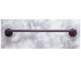 JVJ 25324 Prism Series Old World Bronze Finish 24” Towel Bar Set C/S, Composition Solid Brass