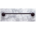 JVJ 25424 Prism Series Oil Rubbed Bronze Finish 24” Towel Bar Set C/S, Composition Solid Brass