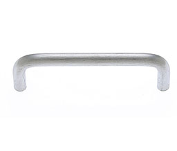 JVJ 33339 Satin Chrome Finish 3-1/2" C/C Wire Pull, Composition Solid Brass