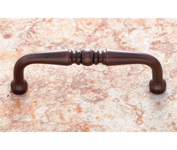 JVJ 34612 Old World Bronze Finish 3" C/C Colonial Pull, Composition Solid Brass