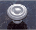 JVJ 34946 Satin Nickel Finish 1 1/2" Georgian Knob, Composition Solid Brass