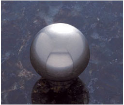 JVJ 41446 Satin Nickel Finish 1 1/8" Ball Knob, Composition Zamac