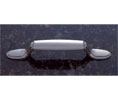 JVJ 45046 Satin Nickel Finish 3" C/C Pull 5-3/4"" OA, Composition Zamac