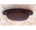 JVJ 46649 Rust 2-1/2" C/C Smooth Cup Pull, Composition Zamac