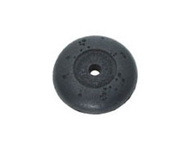 JVJ 47014 Aged Bronze Finish 1-5/8" Rustic Backplate, Composition Zamac