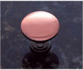 JVJ 50507 Antique Copper Finish 1-1/4" Mushroom Knob, Composition Zamac
