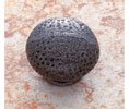 JVJ 61822 Iron Finish 1-1/2" Hammered Knob, Composition Zamac