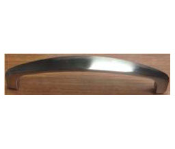 JVJ 77320 Oil Rubbed Bronze Finish 128mm C/C Slim Bowed Pull, Composition Zamac