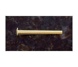JVJ 78175 Polished Brass Finish 8/32 X 1 3/4" Machine Screw (500 Count), Composition Zamac