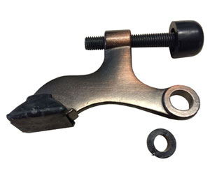 JVJ 92512 Old World Bronze Finish Jumbo Hinge Pin Stop, Composition Zamac/Steel