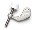 JVJ MXJ01214 Satin Nickel Finish Door Saver, Composition Zamac