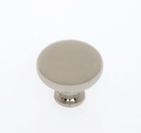 JVJ 46016 Polished Nickel Finish 1 1/4" Mushroom Knob, Composition Zamac