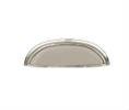 JVJ 85216 Polished Nickel Finish Heavy Zinc 3" C/C Cup Pull, Composition Zamac