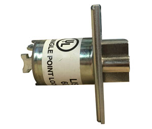 KABA 7518526D01 E-Plex 2000Series - 1/2" (13 mm) Latch, Floating Front Face - Satin Chrome