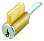 Kaba Ilco 15395UE-26D-KD Universal Key-In-Knob Replacement Cylinder with Lori 80 Keyway - Satin Chrome