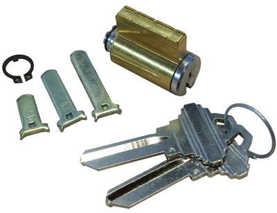 Kaba Ilco 15395SC-26D-0B Universal Key-In-Knob Replacement
