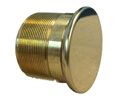 Kaba Ilco 7160DC-03 Mortise Dummy Cylinder - Polished Brass
