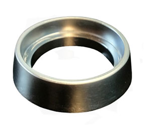 Kaba Ilco 861B-26D-10 Hardened Steel Tapered Collar - Satin Chrome