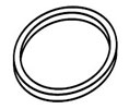 Kaba Ilco 861C-26D-10 Aluminum Collar - Satin Chrome