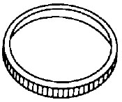 Kaba Ilco 869-00-10 Cash Box Nut