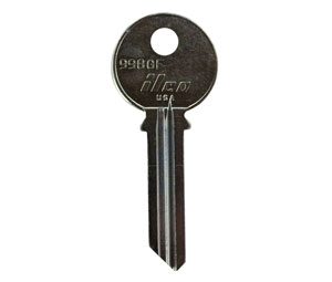 Kaba Ilco 998GF 6 Pin Yale Key Blank