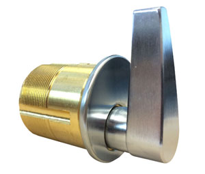 Kaba Ilco ADA7201TK2-26D ADA Turnknob Mortise Cylinder - Satin Chrome