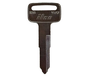 Kaba Ilco X119 Key Blank for Bombardier, Can-Am, Kawasaki, Polaris, Suzuki, and Yamaha Vehicles