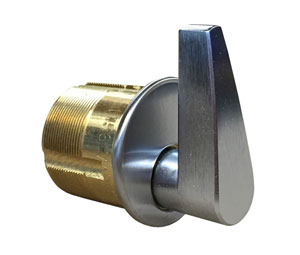 Kaba Ilco ADA7181TK2-26D ADA Turnknob Mortise Cylinder - Satin Chrome