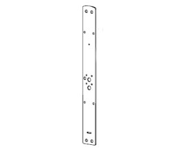 KABA 2454862601 E-Plex 3000Series - Mounting Plate - Extended - Satin Chrome