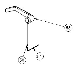 KABA 3418602601 E-Plex 5000Series - Inside Lever Kit - Bright Chrome