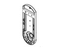 KABA 3422002601 E-Plex 5000Series - Inside Housing for Cylindrical Models - Bright Chrome