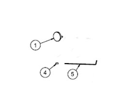 KABA 3429862601 E-Plex 3000Series - Lever Cap Kit - Satin Chrome