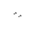 KABA 443580310 E-Plex 5000Series - Inside Housing Mounting Screws - Bright Brass