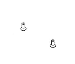 KABA 5473700001 E-Plex 5000Series - Screw, 6-32 x 3/8", Pinned Torx