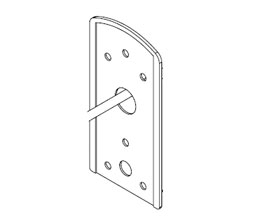 KABA 5476800001 E-Plex 5000Series - Housing Base Plate Moisture Barrier