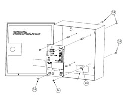 KABA 5477100001 E-Plex 5000Series - Interface Board Mounting Kit