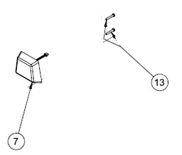 KABA 7540000001 E-Plex 5000Series - Antenna Assembly Kit - E5600 Models