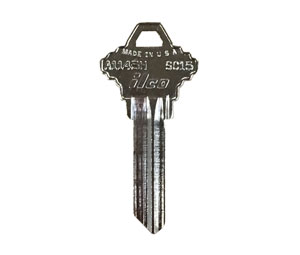 Kaba Ilco A1145H 6 Pin Schlage Key Blank